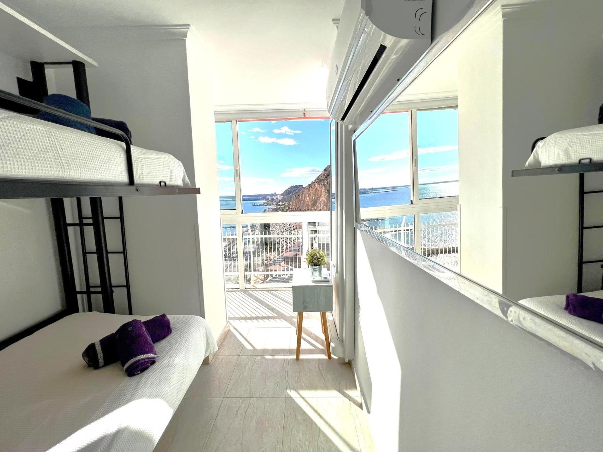 דירות אליקאנטה Vistas Al Mar. Gran Salon. Playa A 1 Minuto. Wifi מראה חיצוני תמונה