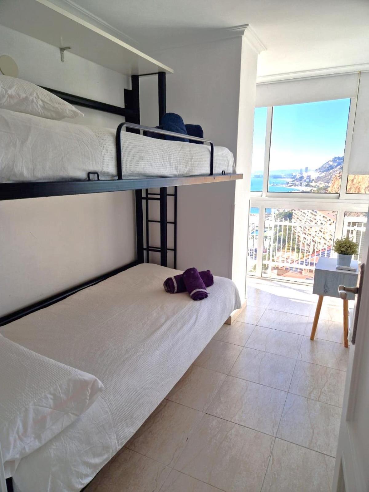 דירות אליקאנטה Vistas Al Mar. Gran Salon. Playa A 1 Minuto. Wifi מראה חיצוני תמונה