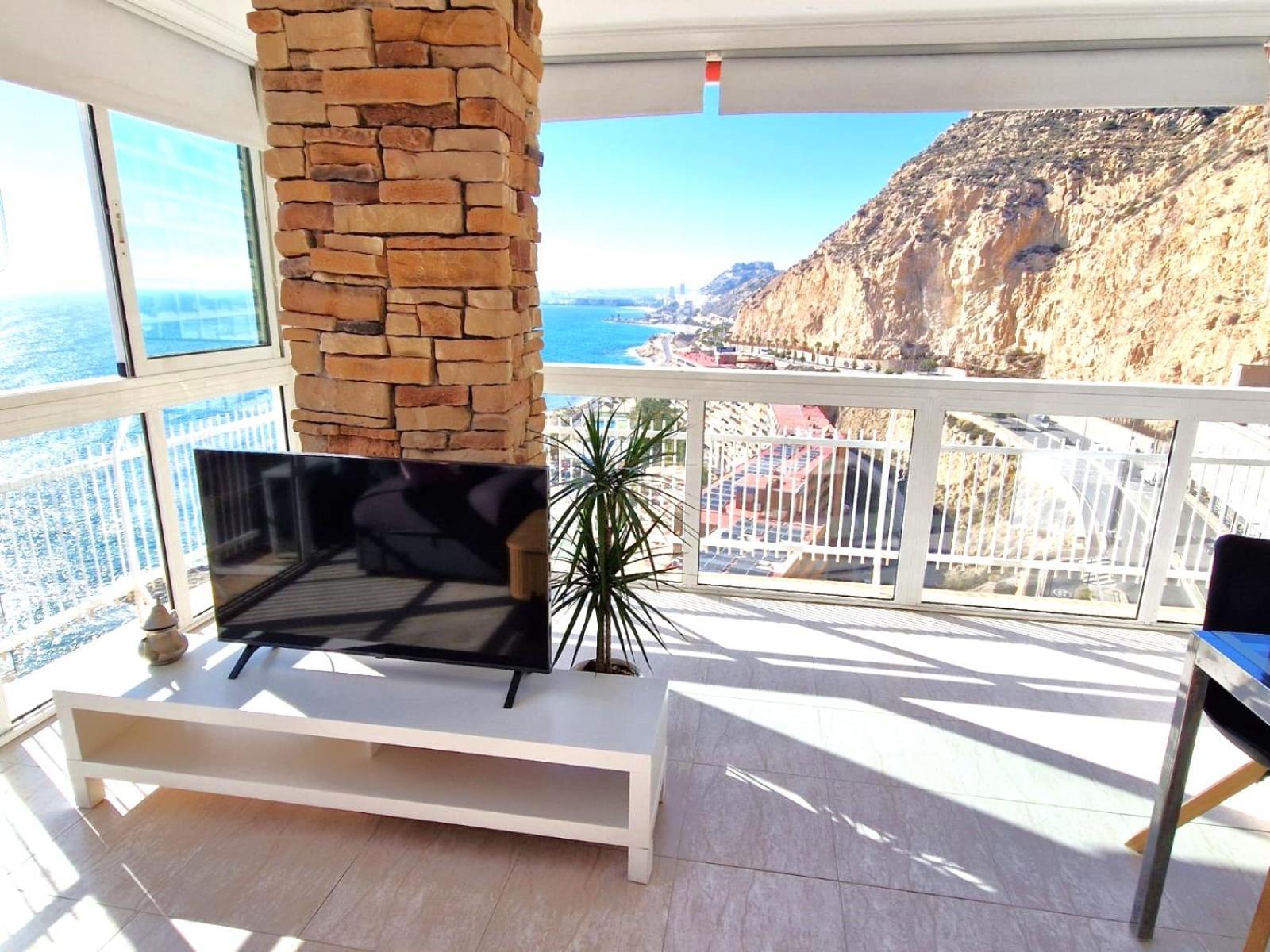 דירות אליקאנטה Vistas Al Mar. Gran Salon. Playa A 1 Minuto. Wifi מראה חיצוני תמונה