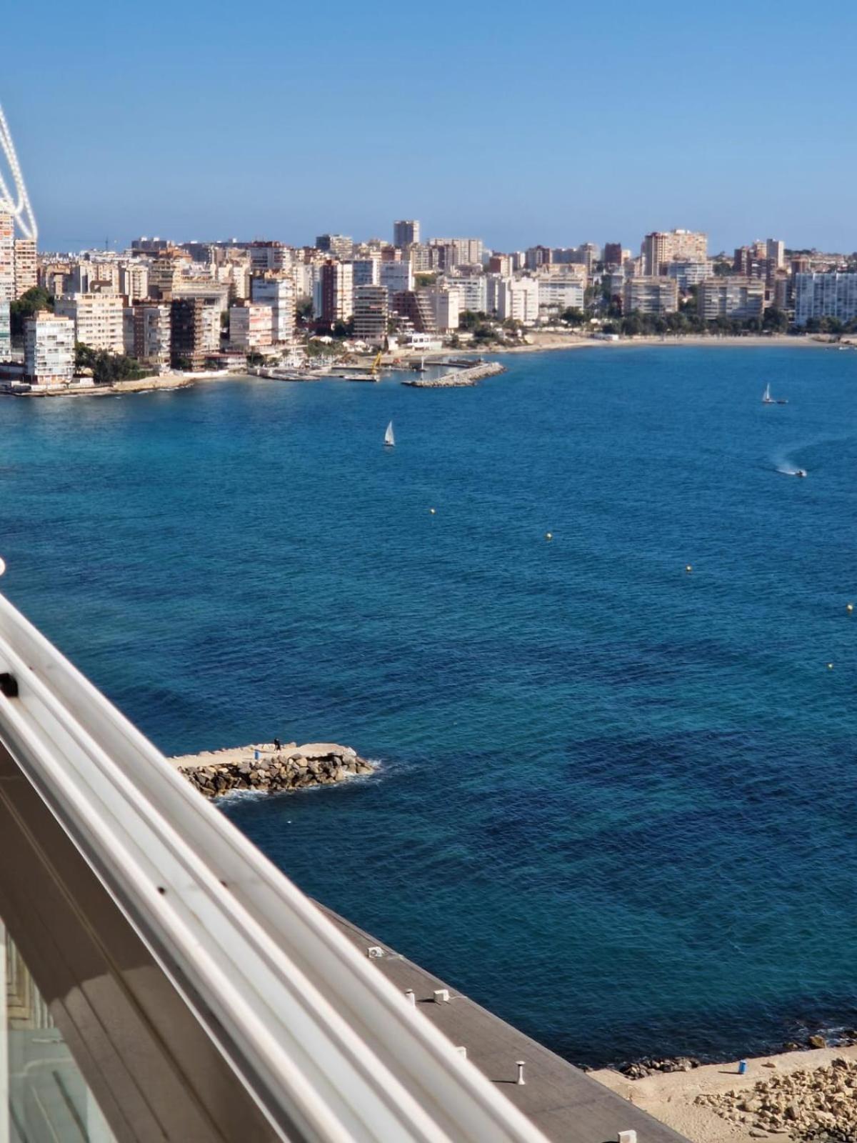 דירות אליקאנטה Vistas Al Mar. Gran Salon. Playa A 1 Minuto. Wifi מראה חיצוני תמונה