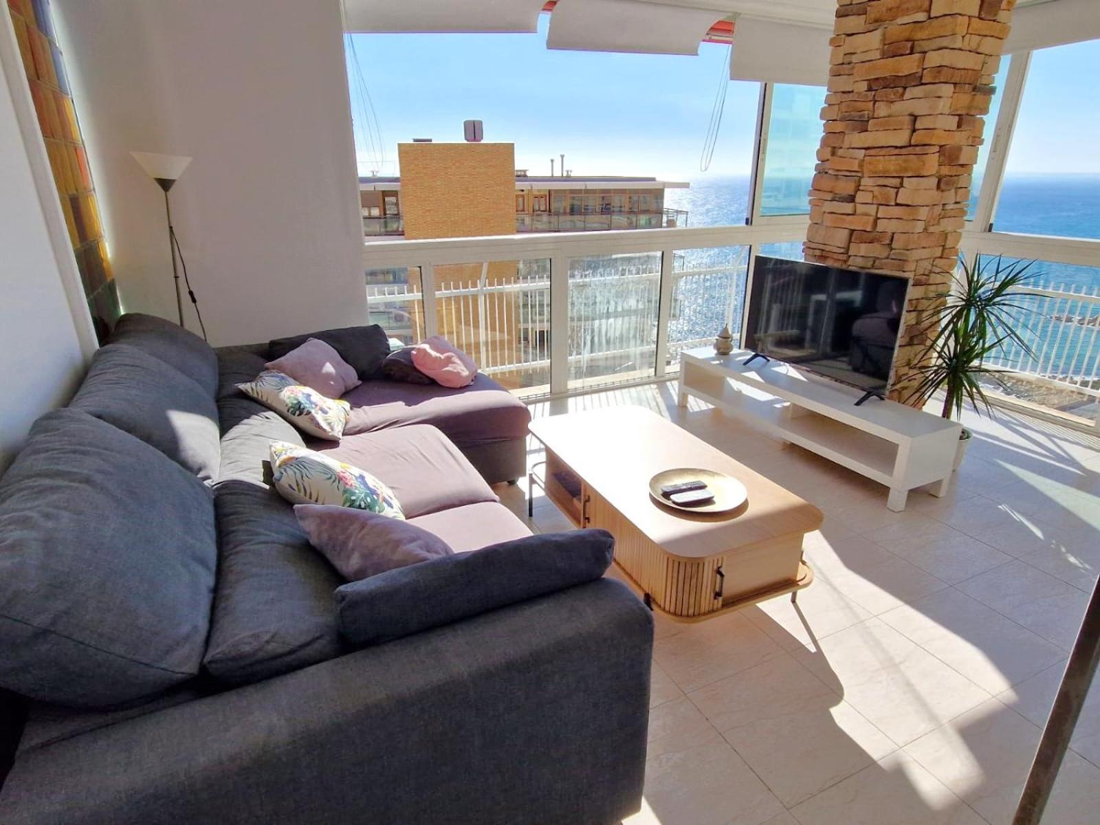 דירות אליקאנטה Vistas Al Mar. Gran Salon. Playa A 1 Minuto. Wifi מראה חיצוני תמונה
