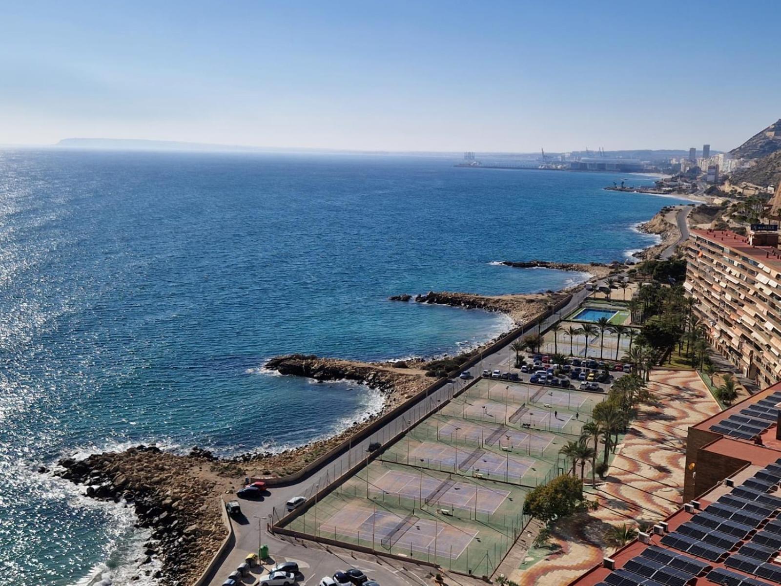 דירות אליקאנטה Vistas Al Mar. Gran Salon. Playa A 1 Minuto. Wifi מראה חיצוני תמונה
