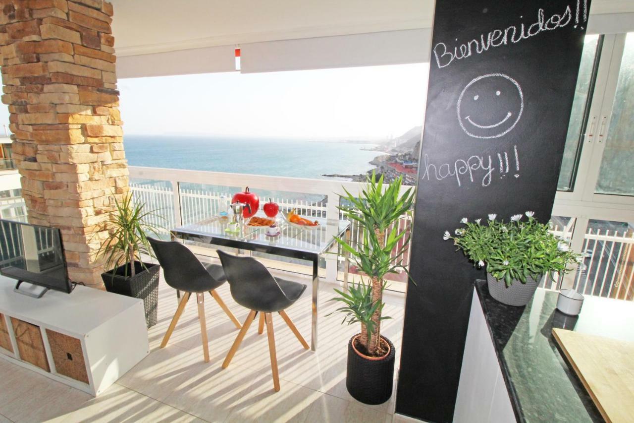 דירות אליקאנטה Vistas Al Mar. Gran Salon. Playa A 1 Minuto. Wifi מראה חיצוני תמונה